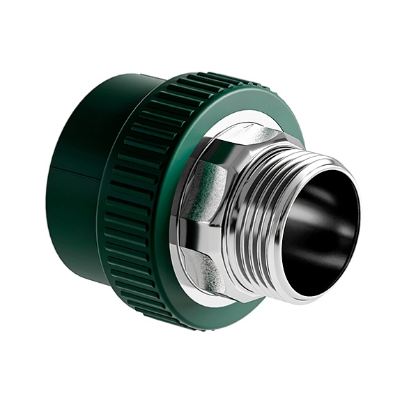 Муфта SLT BLOCKFIRE PP-R комбинированная НР (под ключ) SLTFMBF4404GR 40×1 1/4" мм Муфта SLT BLOCKFIRE PP-R комбинированная НР (под ключ) SLTFMBF4636GR 63×2" мм