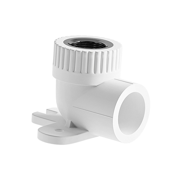 Отвод SLT AQUA PP-R с креплением комбинированный ВР SLTFY8201 20×1/2" мм Отвод SLT AQUA PP-R с креплением комбинированный ВР SLTFY8251 25×1/2" мм